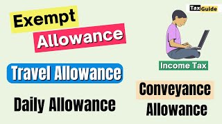 Section 1014i Exempt Allowances  Travelling allowance exemption  Conveyance allowance exempt [upl. by Carmelina595]