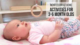 MONTESSORI AT HOME Activities for Babies 36 Months [upl. by Relyk]