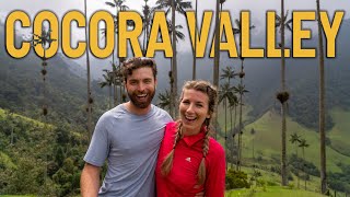 MAGICAL hike in COCORA VALLEY  Salento Colombia  Quindio tallest palm trees in the world [upl. by Nairda776]