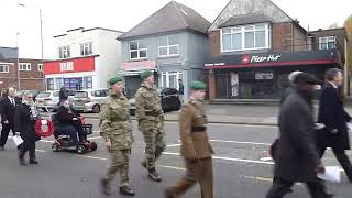 Bletchley amp Fenny Remembrance day march [upl. by Greenes76]