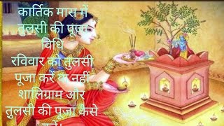 quotShuddh Paramparik Tarike se Tulsi Vivah Kaise Karein  Tulsi Vivah Vidhi in Hindiquot [upl. by Arzed]