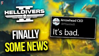 A News Update on the Helldivers 2 Situation [upl. by Alahsal]