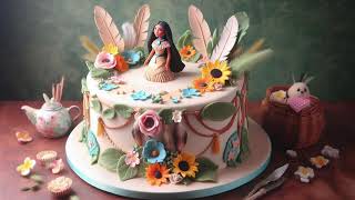 Pocahontas Cake Designs ai pocahontas [upl. by Tnerb]