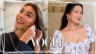 I followed Madison Beers Vogue makeup tutorial  Erikas Everything [upl. by Hnilym896]