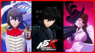 All Beta Phantom Thieves Highlight Attacks  Persona 5 The Phantom X [upl. by Enihpad]