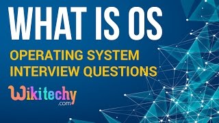 What is an operating system  What is an OS  Operating System Interview Questions and Answers [upl. by Etteniuq]