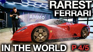 Detailing Rarest Ferrari in the World Glickenhaus P45 [upl. by Jamesy]