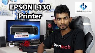 Epson L130 Single Function Inkjet Colour Printer Sri Lanka Unboxing amp Setup සිංහලෙන් [upl. by Pangaro]