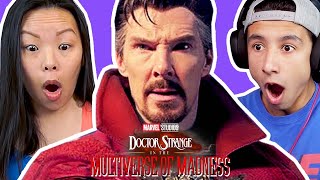 Fans React to the Dr Strange amp The Multiverse of Madness Official Trailer [upl. by Nylecsoj]