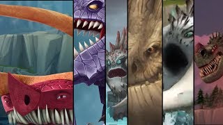 How To Train Your Dragon  All Legendary Dragons Cutscenes so far [upl. by Anelem]