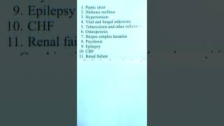 Relative Contraindications of Corticosteroids pharmacology drugs neetpg [upl. by Candie]