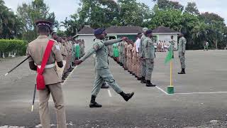 StMary High School Cadet Unit Inspection Preliminary Round March On 2024 [upl. by Ellatsirhc]