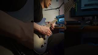 Learn This Easy Drop A Bad Omens  Limits shorts 7string [upl. by Eelirak]