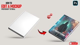 How to edit mockup using Photoshop  Beginner tutorial [upl. by Neerol]