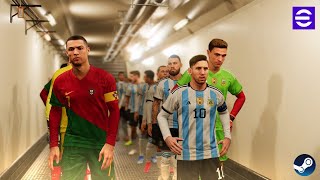 eFootball 2024  Portugal Vs Argentina  Official Gameplay  4K [upl. by Olva]