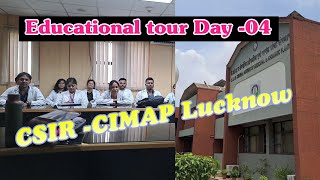 Educational tour day 04 CSIRCIMAP lucknow [upl. by Iong]