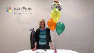 Balloon Basics Bouquet Assembly Tutorial [upl. by Weiss]