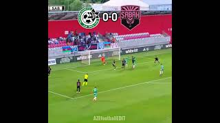 Maccabi Haifa 🇮🇱 vs Sabah 🇦🇿 shorts short football keşfet sabah maccabihaifa azerbaycan [upl. by Yrret]