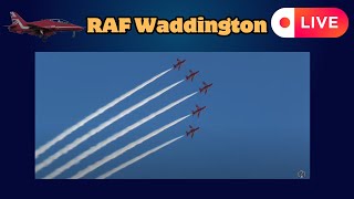 Red Arrows Training  Live from RAF Waddington [upl. by Suivatram]