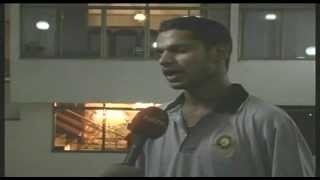 Shikhar Dhawan interview during 2003 U19 World Cup by NDTV Sanjay Kishore [upl. by Viafore]