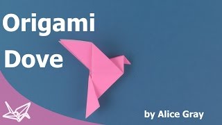 Origami peace dove [upl. by Jaf]