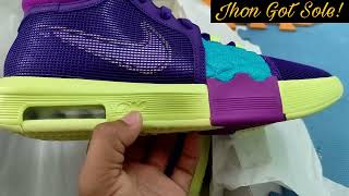 LEBRON WITNESS 8 EP FIELD PURPLE UNBOXING AND REVIEW [upl. by Namreh52]