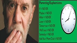 POLITICAL CORRECTNESS amp EUPHEMISMS  George Carlin audio only [upl. by Darrow626]