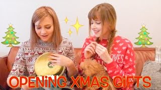 Vlog  Opening Christmas Gifts with Sharla [upl. by Baelbeer956]