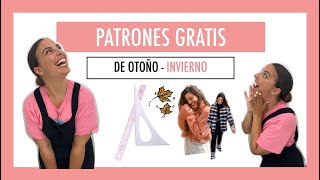 💥 ¡PATRONES GRATIS 💥 Patrones de costura para Otoño Invierno para imprimir en casa PARTE 1 🧵 [upl. by Enenej478]