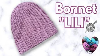 🤩1 pelote suffit Bonnet Crochet PARFAIT  Imitation tricot 🤩 crochet knitting Gorro tejido [upl. by Orel]