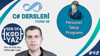 48 C örnek projeler  C Personel Takip Programı 4 SendeKodYaz [upl. by Collayer]