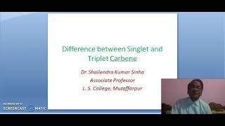 Difference between Singlet and Triplet Carbene [upl. by Hannie]