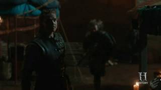 Vikings  Björn Saves Hvitserk Season 4B Official Scene 4x16 HD [upl. by Kashden]