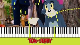 TOM amp JERRY  Piano Tutorial  Vielen Dank für die Blumen Aus dem Kinofilm quotTom amp Jerryquot [upl. by Auqeenahs]