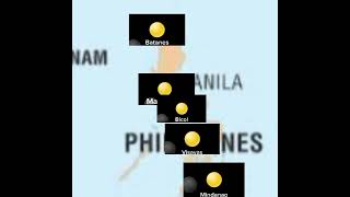 Solar Eclipse in 2042 PHILIPPINES [upl. by Ynetsed]