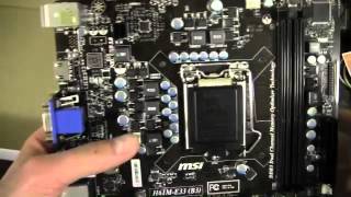 MSI H61ME33 B3 Motherboard [upl. by Pierre]