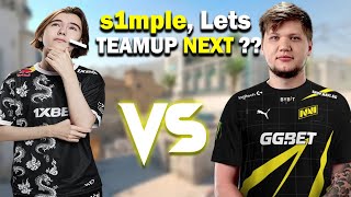 donk vs s1mple REMATCH⚡FACEIT AT ITS BEST  VOICE COMMS [upl. by Lerrej575]