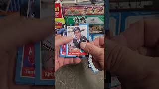 Fun 1988 Leaf Vintage Baseball Cards Wax Pack Opening rookiecards vintagebaseballcards [upl. by Gaspar]