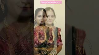 sangareddy sangareddydistrict reception makeup hair saree nailart viralvideo viralshort [upl. by Nossila785]