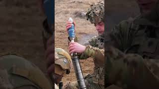 US Army Paratroopers Conduct Live Fire Exercise with M224 60mm Practice Mortar Rounds in Slovenia [upl. by Radferd904]