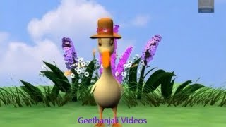 Goosey Goosey Gander With Lyrics  Nursery Rhymes for Children [upl. by Puiia]