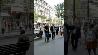 Bahnhofstrasse Zurich switzerland zurich swiss vlog [upl. by Erdda]