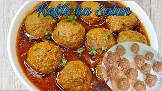 Kofte ka Salan Banane ki Asan Recipe Kofte Na Tootenge [upl. by Enirol217]