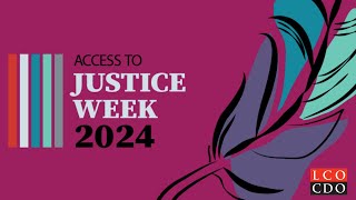 Access to Justice Week 2024 Whats Happening with AI Regulation in Ontario [upl. by Baxter]