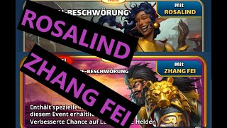 Neue Helden ROSALIND und Zhang Fei Kostüm [upl. by Lleroj]