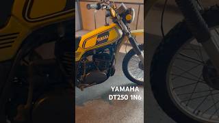 YAMAHA DT250 1N6 エンジン始動 motercycle yamaha オフロード 旧車バイク エンジン音 [upl. by Fabe540]