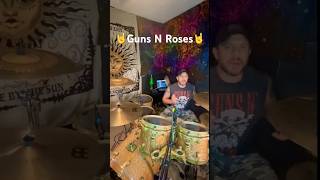 Mr Brownstone by Guns N Roses gnr drums drummer drumming music rock drumcover viralshorts [upl. by Charmaine]