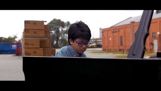 Joey Alexander  Maiden Voyage Solo at Steinway Factory [upl. by Norehs450]