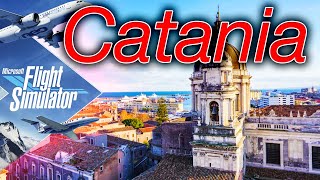 🔴4K Catania Flight  Microsoft Flight Simulator 2020 RTX 3090 [upl. by Yeslaehc]