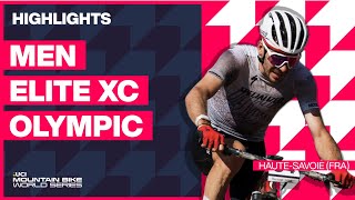 HauteSavoie  Men Elite XCO Highlights  2023 UCI MTB World Cup [upl. by Schwitzer]